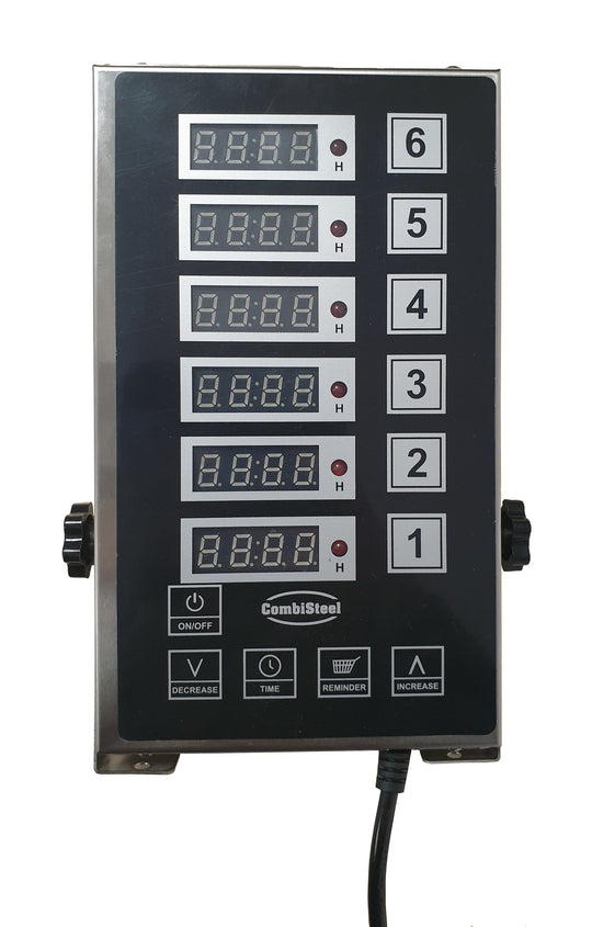 Digital kjøkkentimer 6 kanaler DKT-6