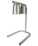 TELESKOPISK VARMELAMPE SØLV
