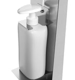Rustfri desinfeksjonsstasjon inkl. dispenser