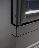 Kjøleskap 1 glassdør svart CEB-500R BL