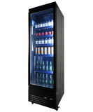 Kjøleskap 1 glassdør svart CEB-500R BL