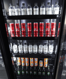 Kjøleskap 3 glassdører svart CEB-1600R BL