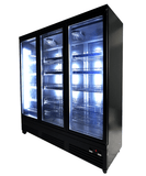 Kjøleskap 3 glassdører svart CEB-1600R BL