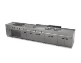 Elektrisk frityr 2x12L 2x9kW