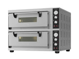 ELEC. PIZZAOVN DOBBEL 2 X 4