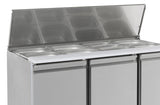 Kjølt salatdisk 3 dører