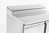 Saladette 2 dører 5x1/6 GN-beholdere