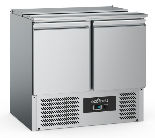 SALADETTE 2 DØRER 2,5x1/1GN BEHOLDER