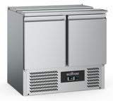 SALADETTE 2 DØRER 2,5x1/1GN BEHOLDER