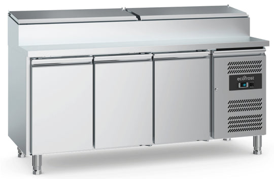 SALADETTE 3 DØRS 8x1/3GN BEHOLDER