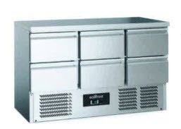 Kjølebenk 6 skuffer 368 L