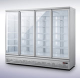 Kjøleskap 4 glassdører 2025L Side by side