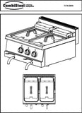 Base 600 elektrisk frityr 2X10L 230V