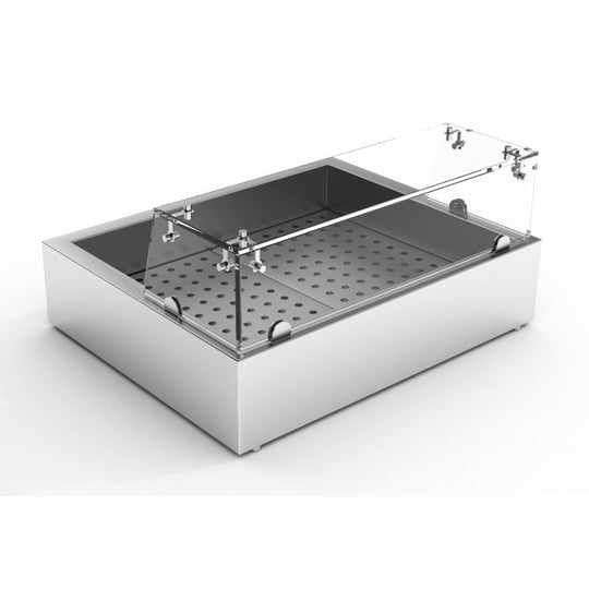 Glassdeksel 2/1 GN for 7013.2705