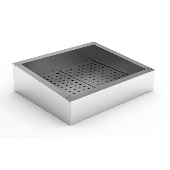 Isbakke skråstilt 2/1 GN AISI 304