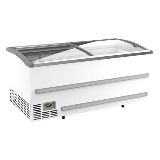 Fryseboks 870L supermarked hvit 1880