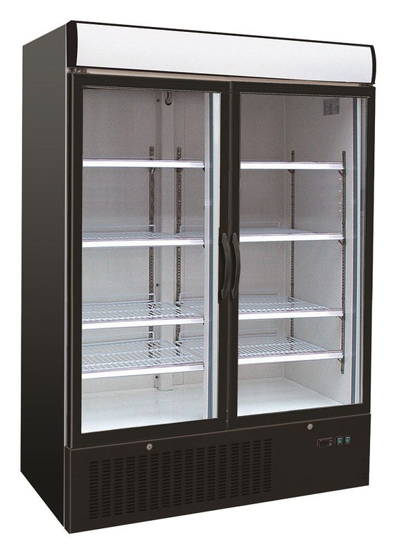 Kjøleskap 1079L 2 glassdører Side by side