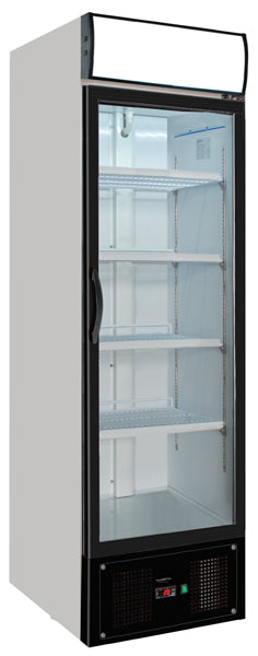 Kjøleskap 460L 1 glassdør