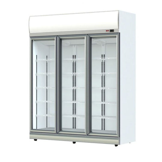 Kjøleskap med 3 glassdører INS 1530