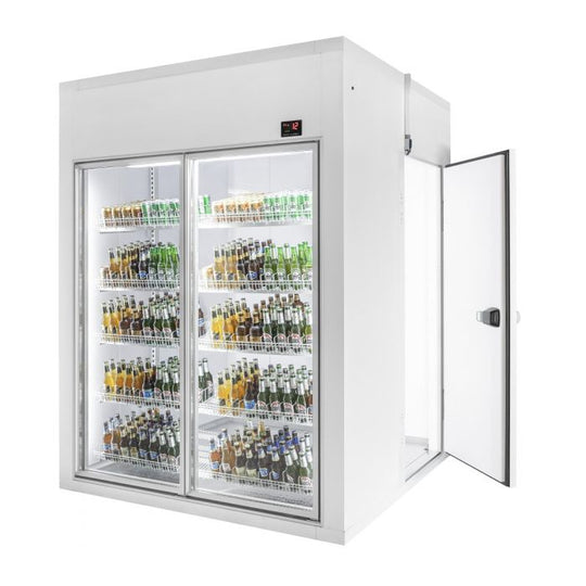 Kjøl/fryserom glassdører