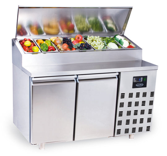 PRO Saladette 2 dører 7x1/3GN