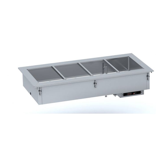 Bain-Marie 2/1 Integrert enhet - manuell vannfylling