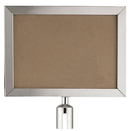 Infobrett A4 SS Ramme for 7522.0005