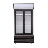 Kjøleskap skyvedør glass 1000L