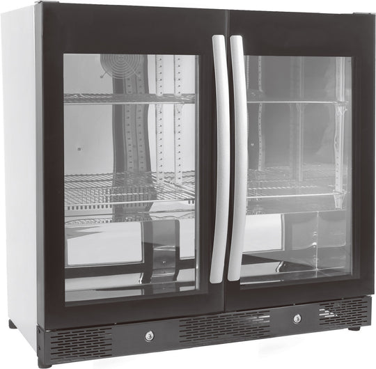 Backbar Cooler svart 198L
