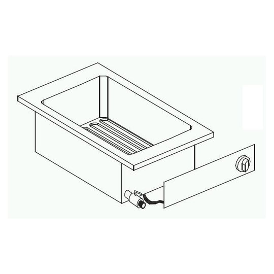 Elektrisk frityr 1X10 L