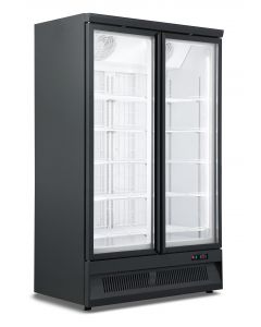 Fryser 2 glassdører - 1000L