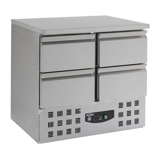 Kjølebenk med 4 skuffer