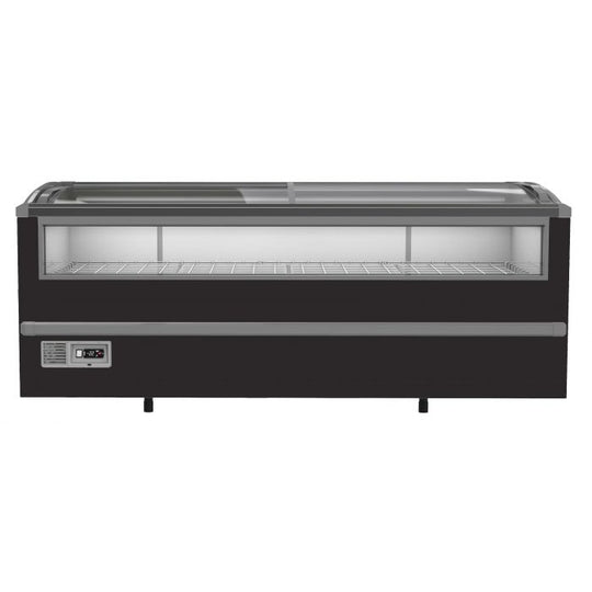 Supermarket fryser 1005L svart 2125