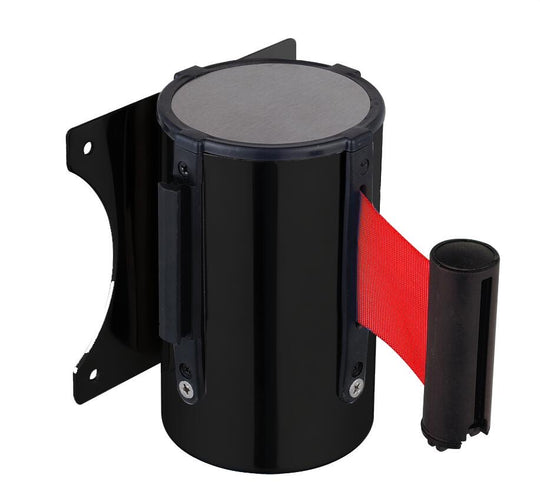 Veggmontert støtte svart